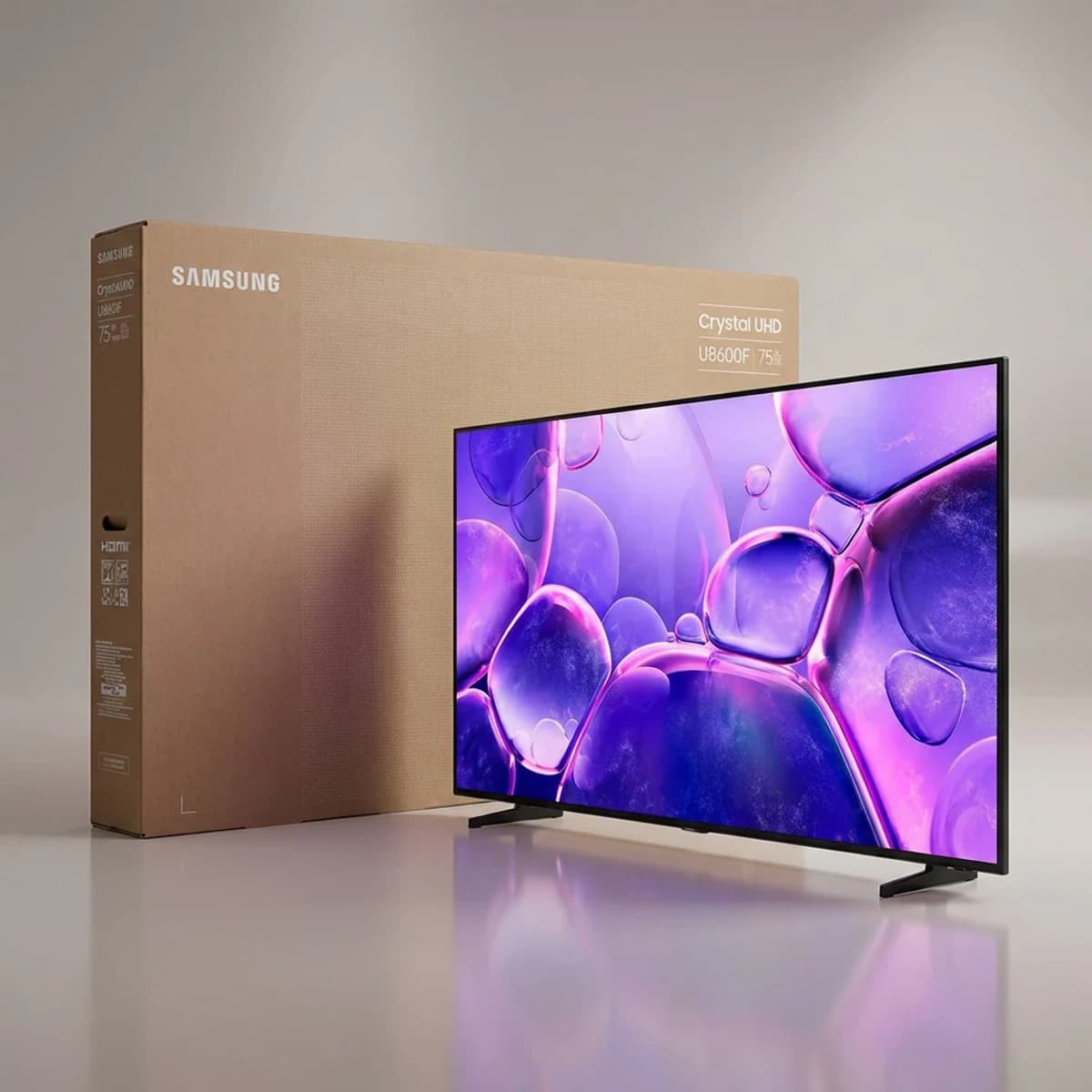 Smart TV Samsung 75" Crystal UHD 4K U8600F — foto principal